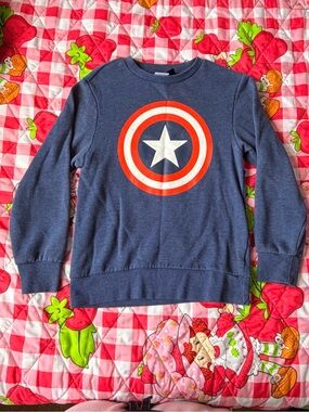 Marvel Captain America Sweater Top